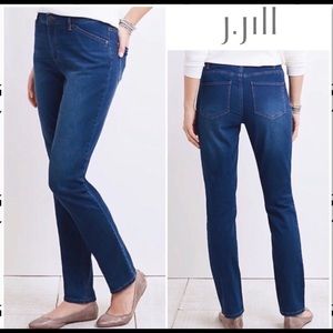 J Jill Tried True Fit Slim Leg Jeans 
